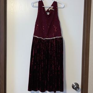 Beautiful velvet dress